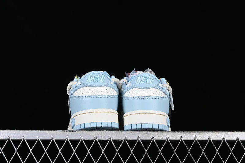 All Categories Nk SB Dunk Series Nk SB Dunk Low Low-top sneakers Gift box version Nk Dunk Low Milk Blue Customized version of deconstructed strap casual sneakers DD1503-123